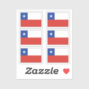 The flag of Chile Collection pack of 6