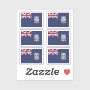 The flag of Falkland Islands Collection pack of 6