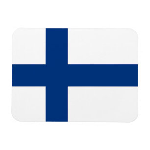 The Flag of Finland - Siniristilippu Magnet