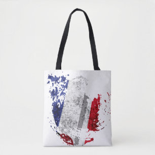 the flag of French Tote Bag