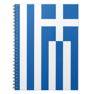 The Flag of Greece Notebook