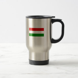 The Flag of Hungary Travel Mug