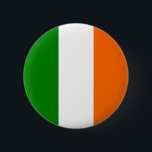 The Flag of Ireland 6 Cm Round Badge<br><div class="desc">The Flag of Ireland is made of green,  white and orange lines. It's a great gift for those who love Ireland or have an Irish heritage. This design is also available on many other products for you to choose from.</div>
