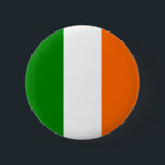 The Flag of Ireland 6 Cm Round Badge<br><div class="desc">The Flag of Ireland is made of green,  white and orange lines. It's a great gift for those who love Ireland or have an Irish heritage. This design is also available on many other products for you to choose from.</div>