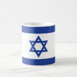 The Flag of Israel Coffee Mug<br><div class="desc">The Yehudis L Store has created hundreds of Jewish products and is constantly expanding.  Tell your friends and send them our link:  http://www.zazzle.com/YehudisL*</div>