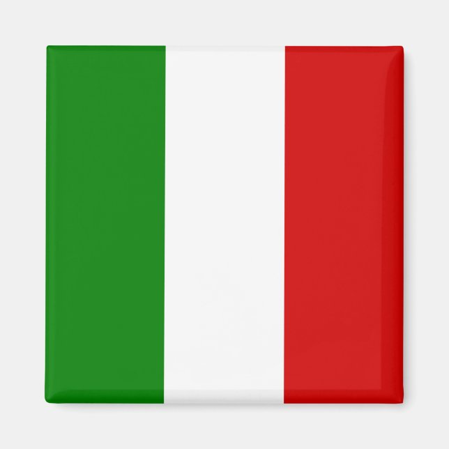 The Flag of Italy Magnet (Front)