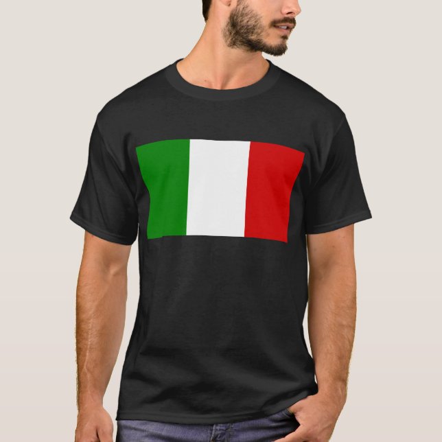 The Flag of Italy T-Shirt (Front)