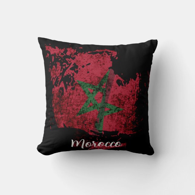 the flag of Morocco Cushion (Front)