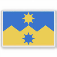 The flag of Otago region, New Zealand