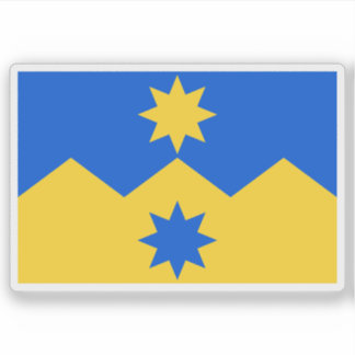 The flag of Otago region, New Zealand