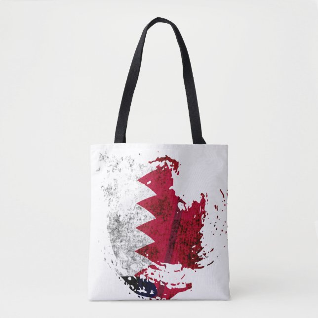 the flag of Qatar Tote Bag (Front)