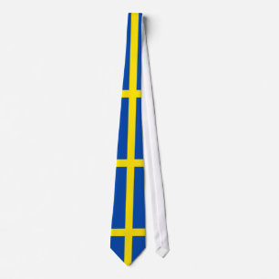 The Flag of Sweden Tie