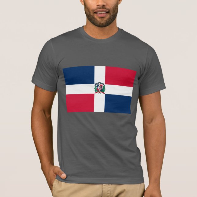 The flag of the Dominican Republic T-Shirt (Front)