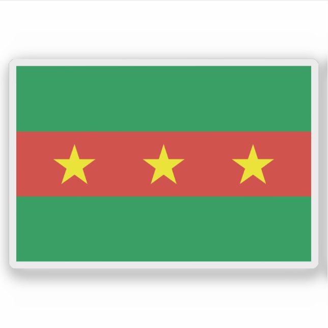 The flag of the Ewe people, Ghana (Front)