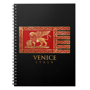 The Flag Of The Republic Of Venice Spiral Notebook