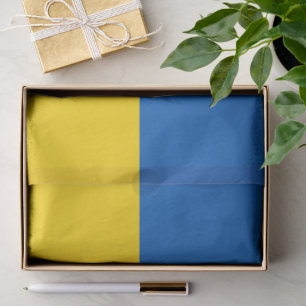 The Flag of Ukraine Tissue Paper