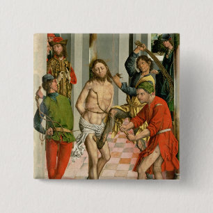 The Flagellation 15 Cm Square Badge