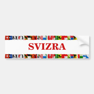 The Flags of the Cantons of Switzerland, Romance Bumper Sticker