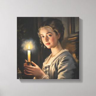 The Flame Within Canvas Print