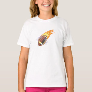 The Flaming Football - T-Shirt