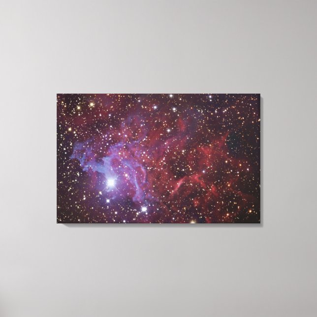 The Flaming Star Nebula IC405 Canvas Print (Front)