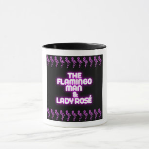 The Flamingo Man & Lady Rosé Mug
