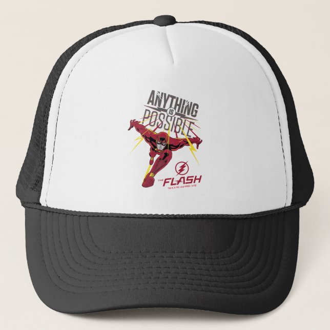The Flash | "Anything Is Possible" Trucker Hat (Front)