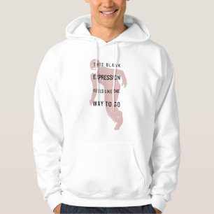 The Flash "Blank Expression" Quote Silhouette Hoodie