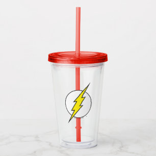 The Flash Lightning Bolt Acrylic Tumbler