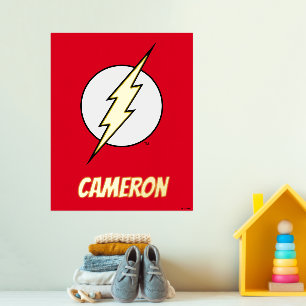 The Flash Lightning Bolt Foil Prints