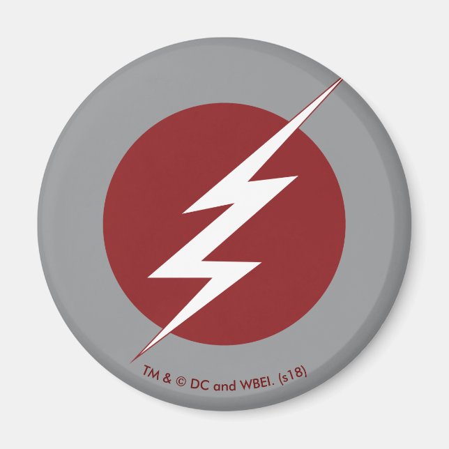 The Flash | Lightning Bolt Logo Magnet (Front)
