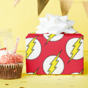 The Flash   Lightning Bolt Wrapping Paper