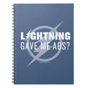 The Flash   "Lightning Gave Me Abs?" Notebook