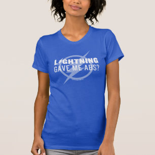 The Flash "Lightning Gave Me Abs?" T-Shirt