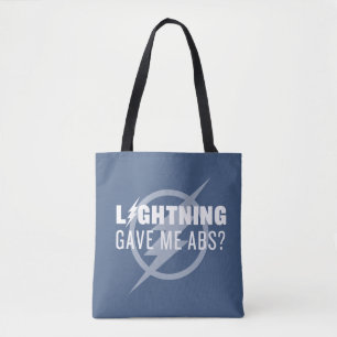 The Flash   "Lightning Gave Me Abs?" Tote Bag