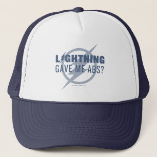 The Flash "Lightning Gave Me Abs?" Trucker Hat