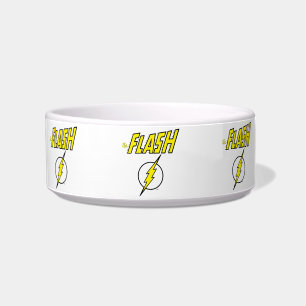The Flash Name & Lightning Bolt Logo Bowl