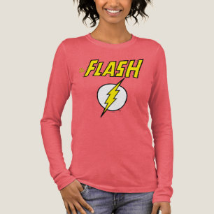 The Flash Name & Lightning Bolt Logo Tri-Blend Shirt