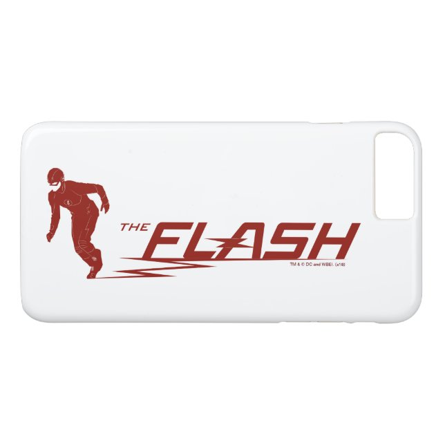 The Flash | Super Hero Name Logo Case-Mate iPhone Case (Back (Horizontal))