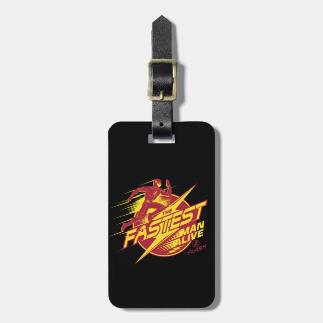 The Flash | The Fastest Man Alive Luggage Tag (Front Vertical)