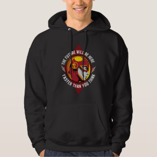 The Flash "The Future Will Be Here" Hoodie