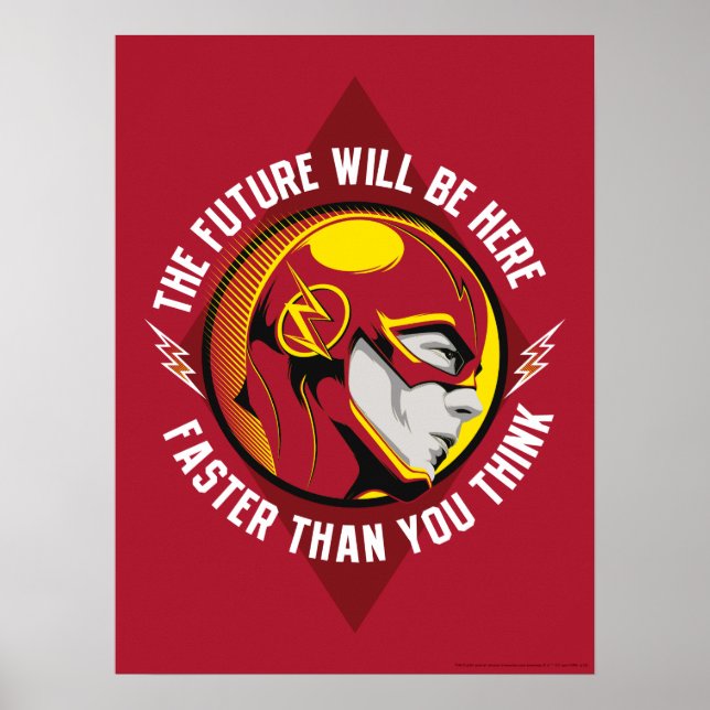 The Flash | "The Future Will Be Here" Poster (Front)