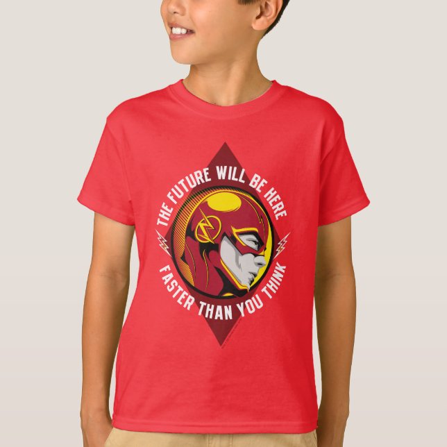 The Flash | "The Future Will Be Here" T-Shirt (Front)
