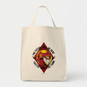 The Flash "The Future Will Be Here" Tote Bag
