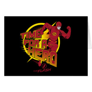The Flash "Time For A Hero" Graphic
