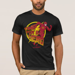 The Flash "Time For A Hero" Graphic T-Shirt