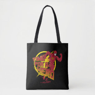 The Flash "Time For A Hero" Graphic Tote Bag