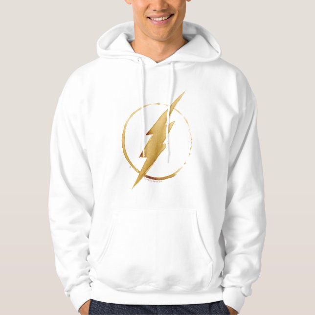 The Flash | Yellow Chest Emblem Hoodie (Front)