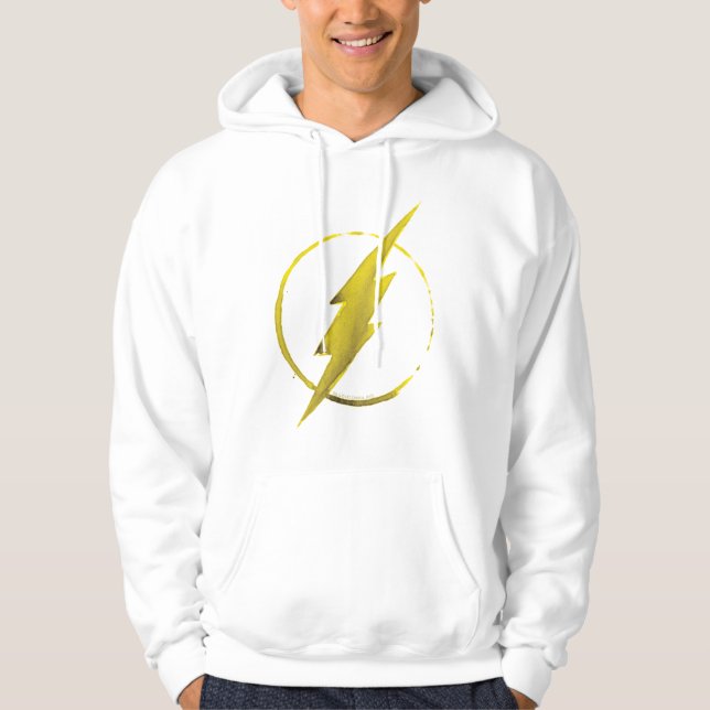 The Flash | Yellow Chest Emblem Hoodie (Front)