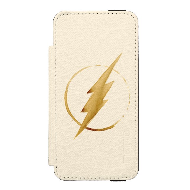 The Flash | Yellow Chest Emblem Incipio iPhone Wallet Case (Folio Front)